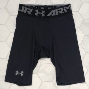 Men's UNDER ARMOUR HeatGear Compression Shorts Black Size Small.